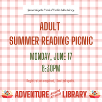 Adult Summer Reading Picnic