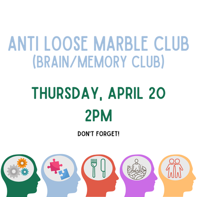 Anti Loose Marble Club (Brain/Memory Club)