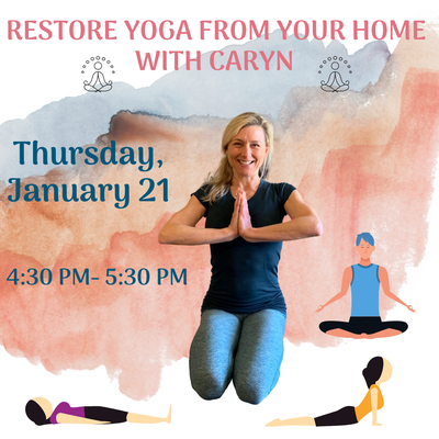 Beat the January Blues! Restore Yoga Beat the January Blues! Restore Yoga