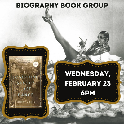 Biography Book Group : Josephine Baker's Last Dance