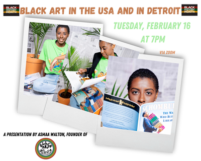 Black Art in the USA and in Detroit