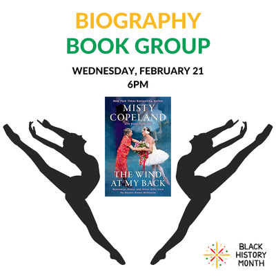 Black History Month Biography Book Group: The Wind at my Back Black History Month Biography Book Group: The Wind at my Back