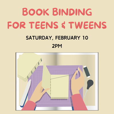 Book Binding for Teens & Tweens Book Binding for Teens & Tweens