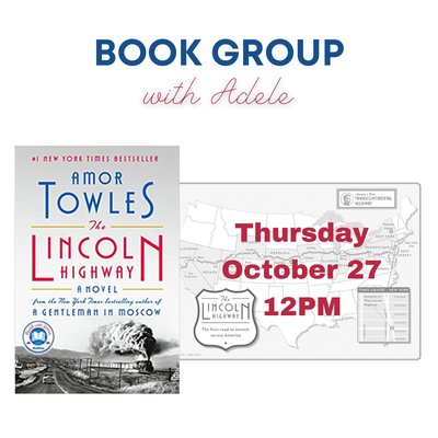 Book Group with Adele Book Group with Adele