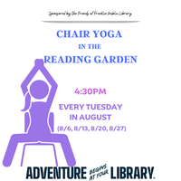 Chair Yoga in the Reading Garden