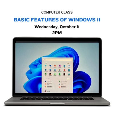 Computer Class: Basic Features of Windows 11