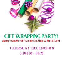 GIFT WRAPPING PARTY!