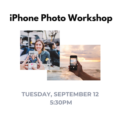 iPhone Photography Workshop iPhone Photography Workshop