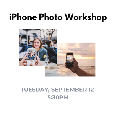 iPhone Photography Workshop — Franklin Public Library