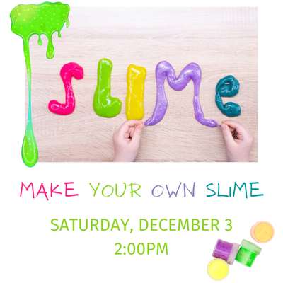 Make your own slime — Franklin Public Library