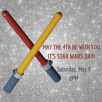 May the 4th be with you, it's Star Wars Day!