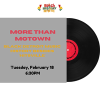 More Than Motown: Black Detroit Music History Besides 'Histville'