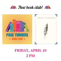 NEW! Page Turners Book Club
