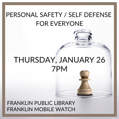 Personal Safety / Self Defense for Everyone Personal Safety / Self Defense for Everyone