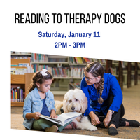 Reading to Therapy Dogs