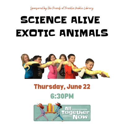 Science Alive Exotic Animals Science Alive Exotic Animals