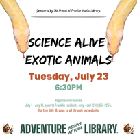Science Alive Exotic Animals