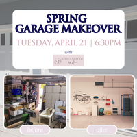 Spring Garage Makeover