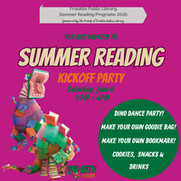 Summer Reading Kickook Party for Everyone