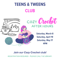 TEENS & TWEENS COZY CROCHET CLUB
