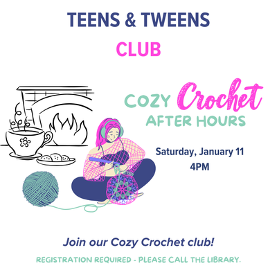 Teens & Tweens Cozy Crochet Club Teens & Tweens Cozy Crochet Club