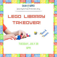 Teens & Tweens Lego Library Takeover