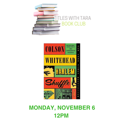 Titles with Tara Book Club Titles with Tara Book Club