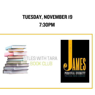 Titles with Tara: James Titles with Tara: James