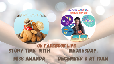 Virtual Wednesday Story Time Virtual Wednesday Story Time