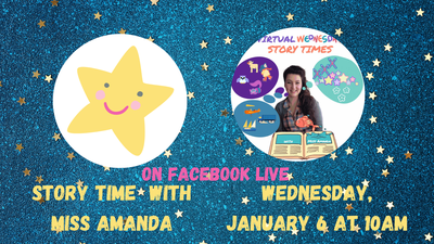 Virtual Wednesday Story Time Virtual Wednesday Story Time