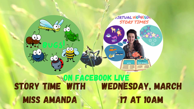 Virtual Wednesday Story Time: Bugs!