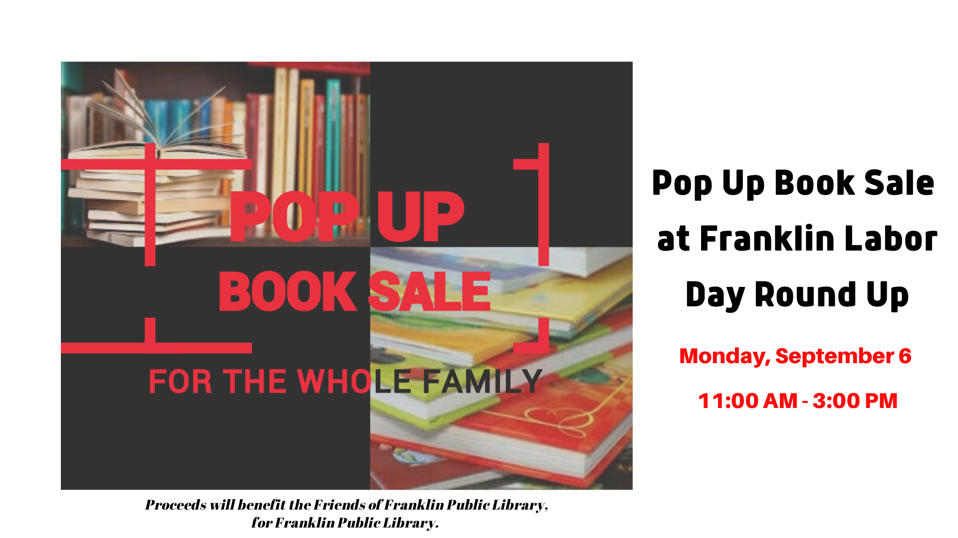 CAROUSEL Pop Up Book Sale at Labor Day Round Up 2021.png