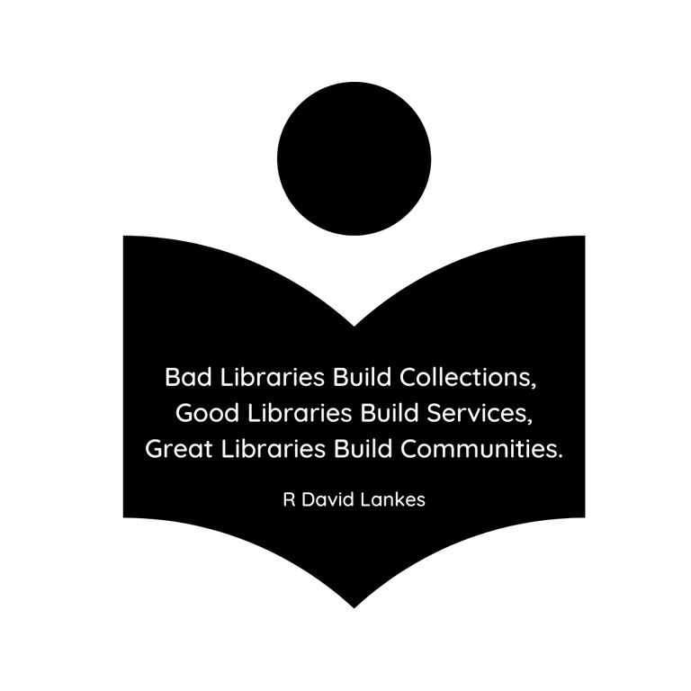 Bad Libraries Build Collections, Good Libraries Build Services, Great Libraries Build Communities..png
