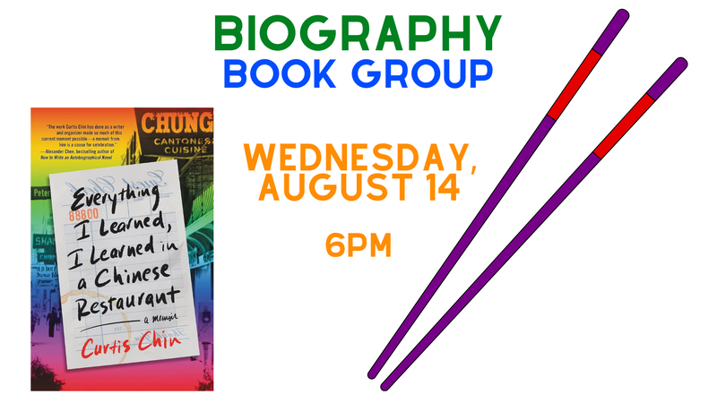 FB Biography Book Group  Everything I learned I learned in a Chinese Restaurant 8.14.24.png