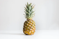 pineapple on white background